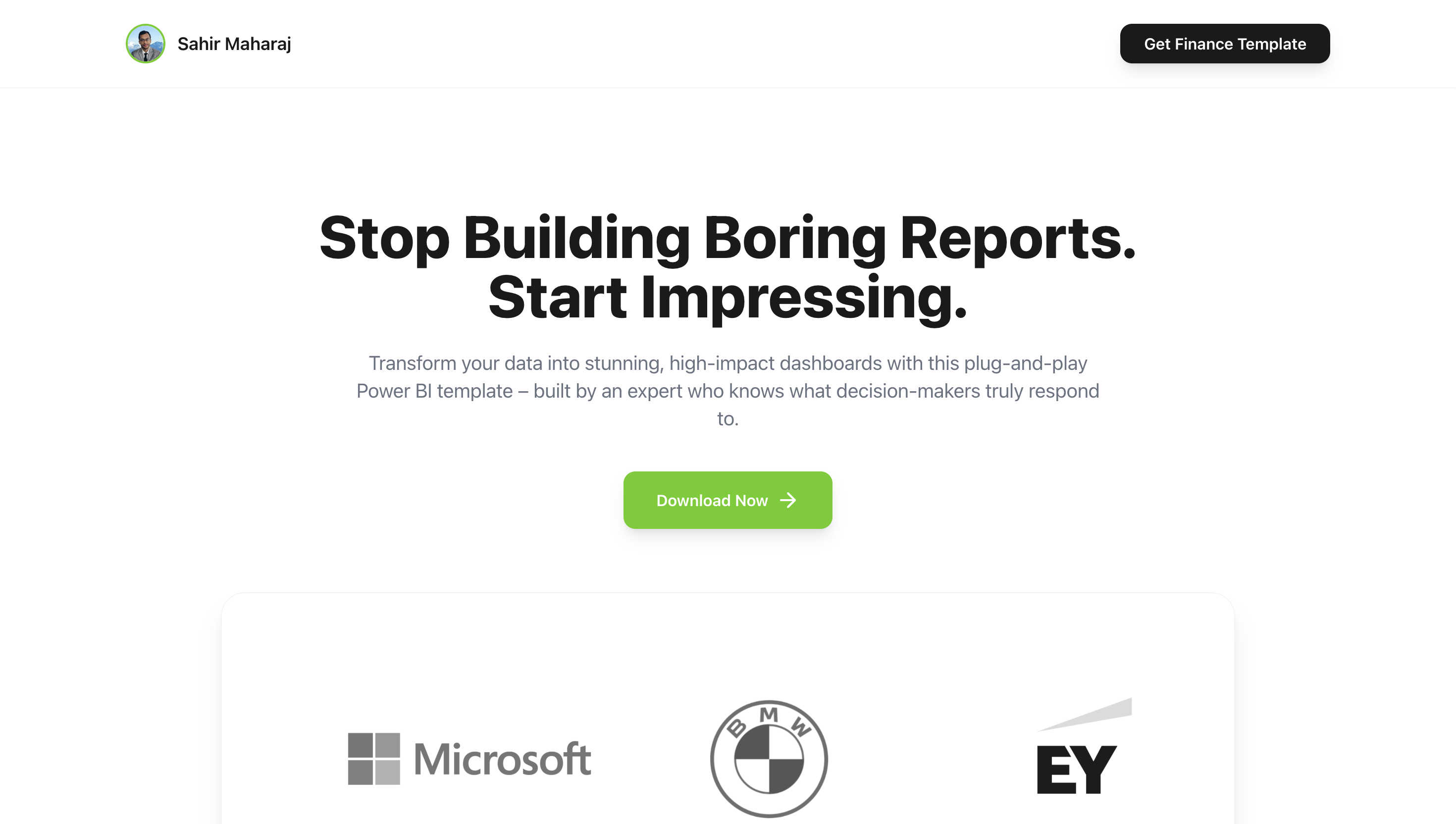 Power BI templates