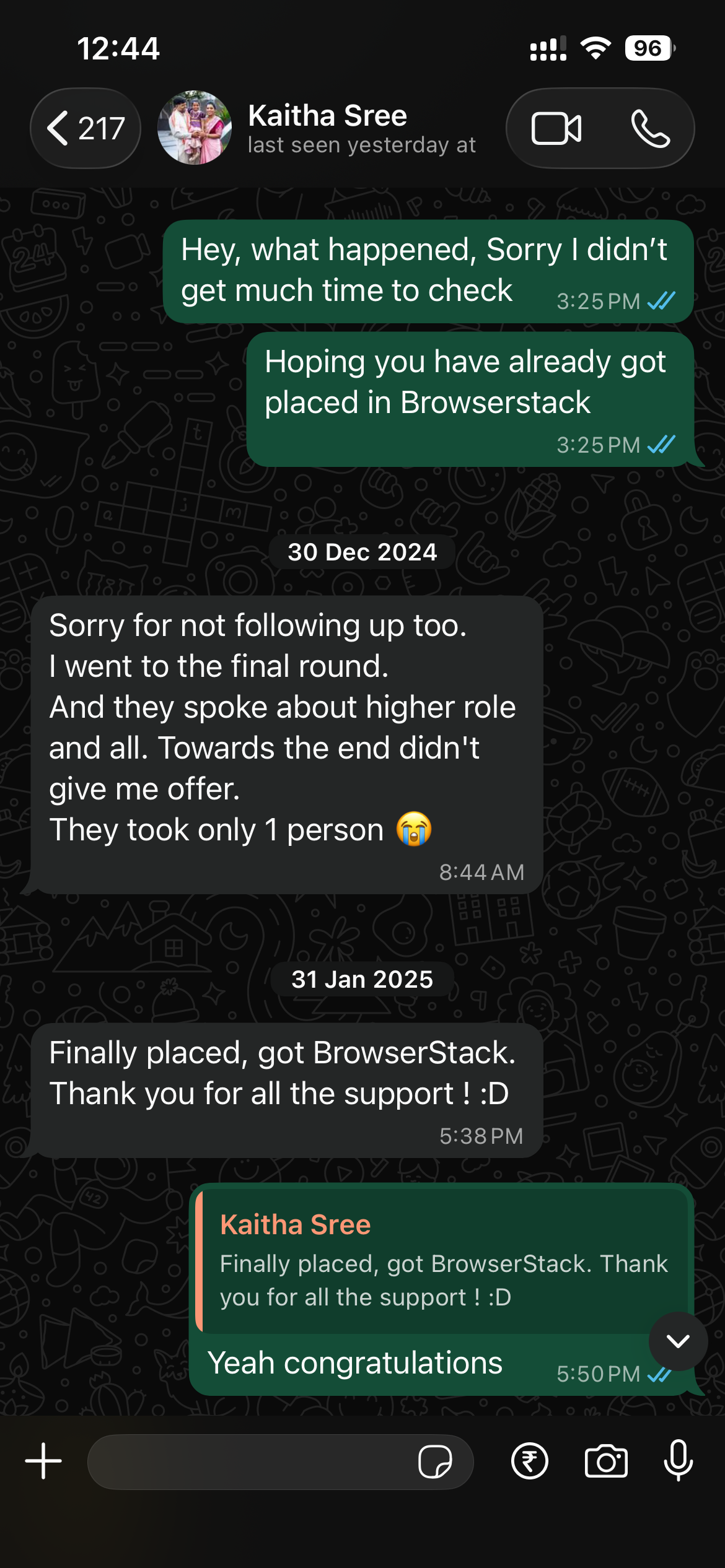 Testimonial