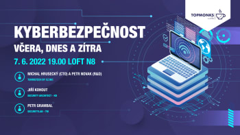 TopMonks Caffè - Kyberbezpečnost, včera, dnes a zítra