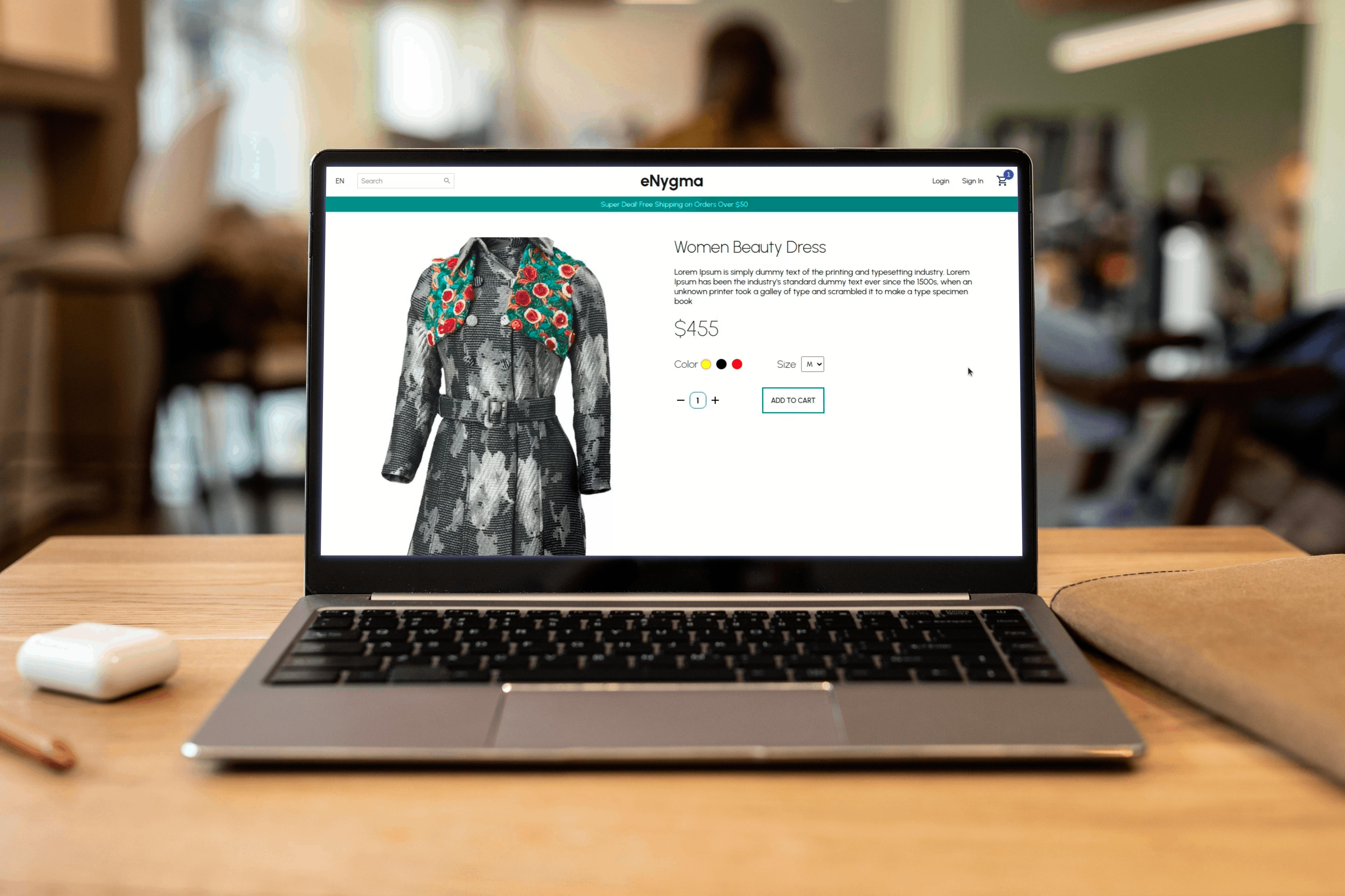 E-Commerce made with ReactJs, Redux, Material UI Icons, Styled Components, Nodejs, MongoDb,Express And More...