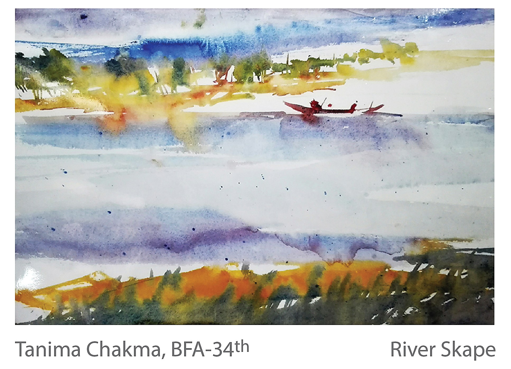 River Skape - Tanima Chakma