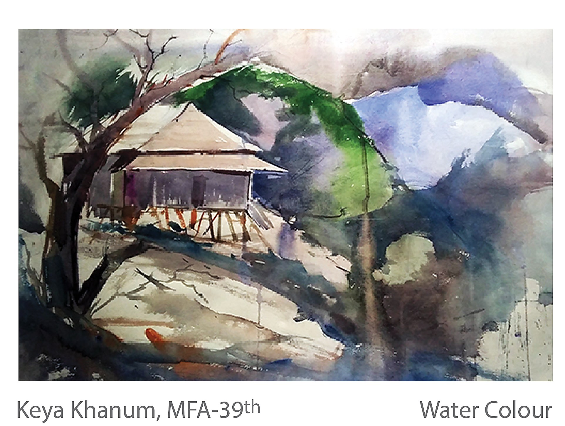 Water Color - Keya Khanum
