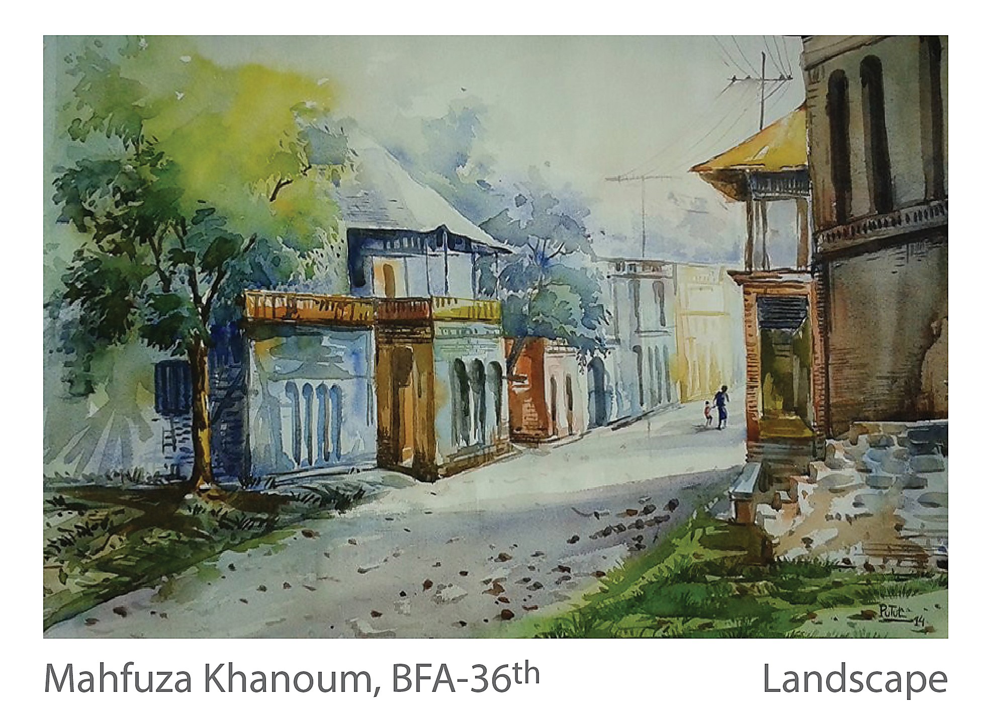 Landscape - Mahfuza Khanoum