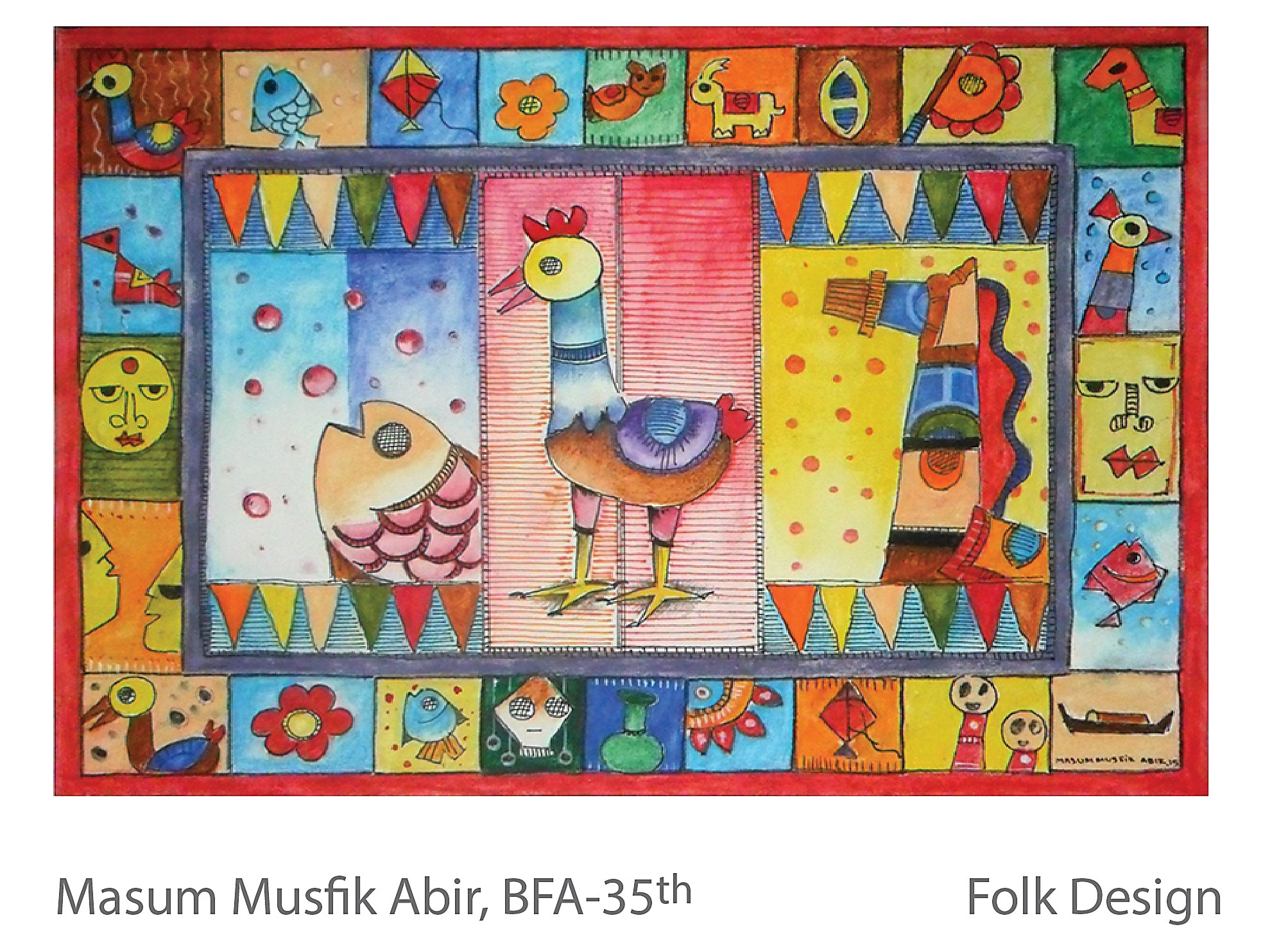 Folk Design - Masum Musfik Abir