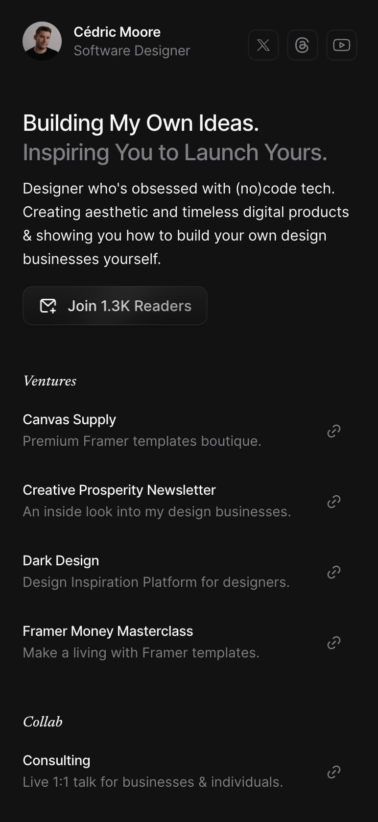 Mobile preview