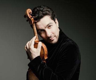 Sergey Khachatryan with the violin