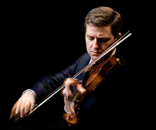James Ehnes playing the violin