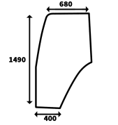 DØRRUTE NH 40 S. V.S. 11/95- +TS(GML)