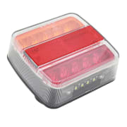 BAKLYKT LED 12/24V 100X100X40MM