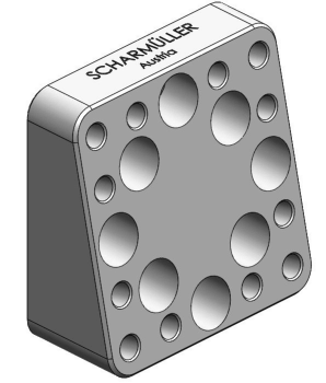 Tilbehør Skruplate