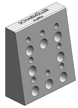 Tilbehør Skruplate
