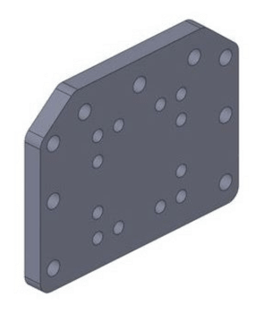 Tilbehør Skruplate