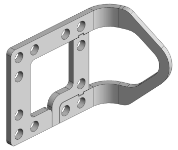 Tilbehør Skruplate