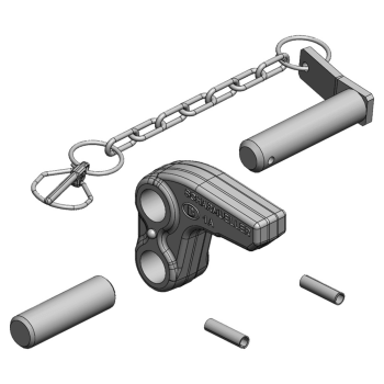 Tilhengerkobling - reservedeler Keeper Set