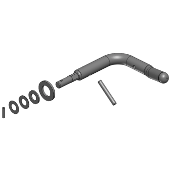 Tilhengerkobling - reservedeler Handle set
