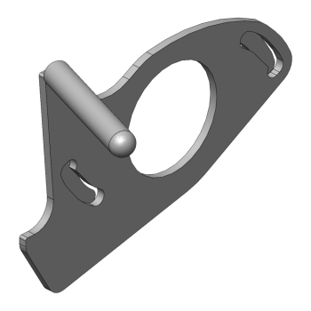 Tilhengerkobling - reservedeler Actuating Handle