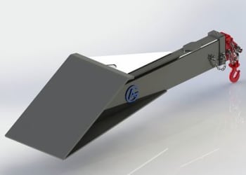 KRANARM UTEN FESTE 430-2200KG 1500-3750MM