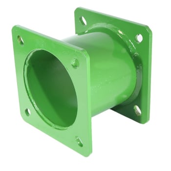 MELLOMRØR M/FLENST FIRKANTET Ø159 L=166