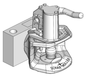 Hengerfeste - Clevis type Pluggable with console