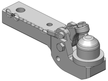 KULEKOBLING K80 CASE  LINDER 90X60