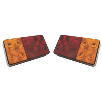 BAKLYKT LED 3-FUNK 12V PAR(2TK)