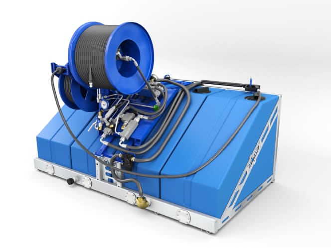 Dynaset avløpsspyleaggregat