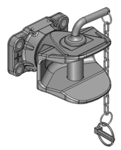 Hengerfeste - Clevis type Flens versjon
