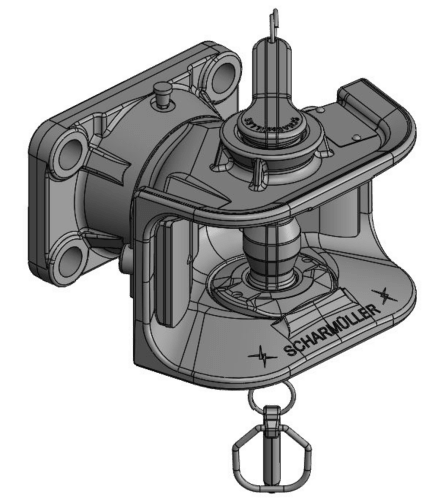 Hengerfeste - Clevis type Flens versjon