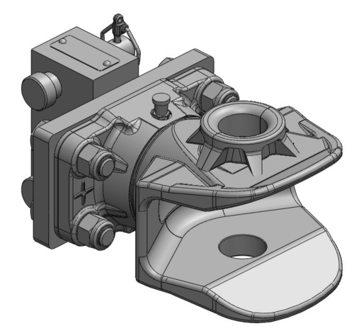 Hengerfeste - Clevis type Pluggable with console