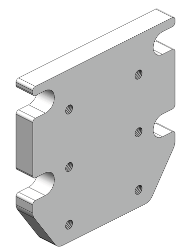 Tilbehør Skruplate