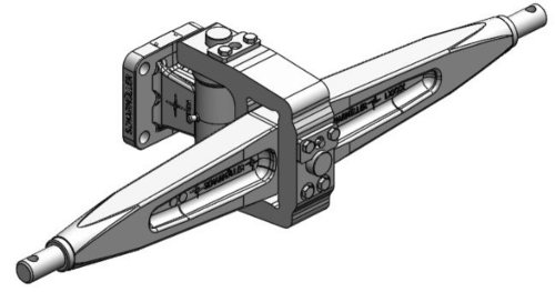 Trepunktsfeste Trekkstang feste