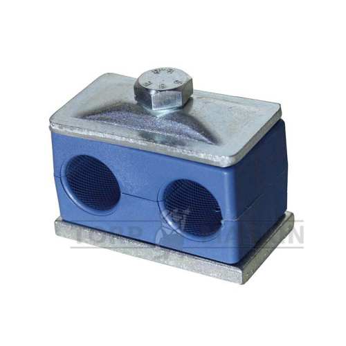 RØRKLAMMER DOBBEL 20MM KPL