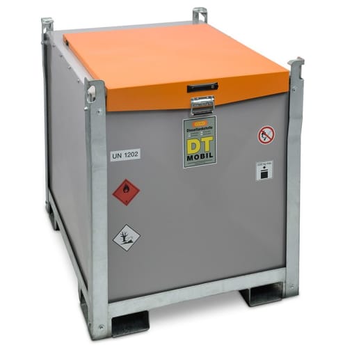 Dieseltank stål 980 Liter