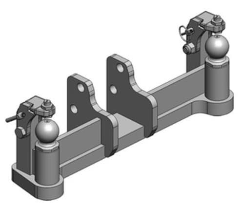 KULEKOBLING TVANGSSTYRING 2X K50