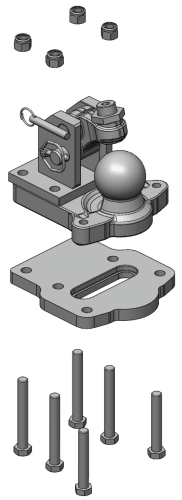 Komponenter og spesialløsninger Feste sett og ettermontering
