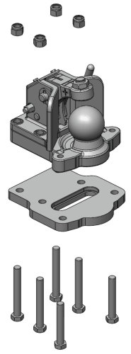 Komponenter og spesialløsninger Feste sett og ettermontering