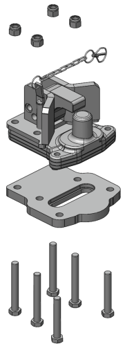 Komponenter og spesialløsninger Feste sett og ettermontering