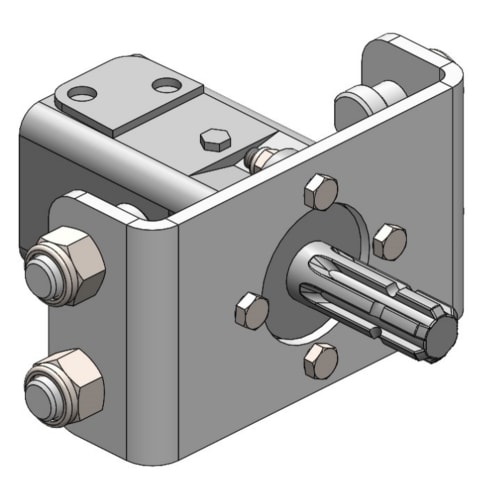 Komponenter og spesialløsninger PTO-aksel lagerhus