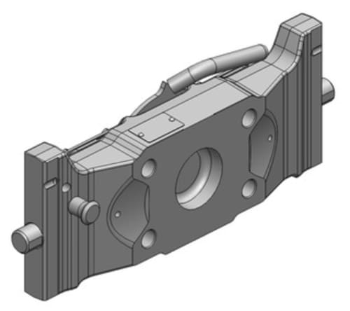 Innsats for Gliderammer Adapterplate