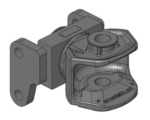 Hengerfeste - Clevis type Pluggable with console