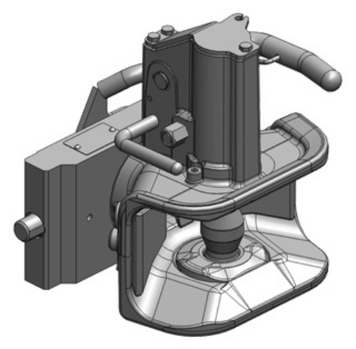 Hengerfeste - Clevis type Standard med adapter