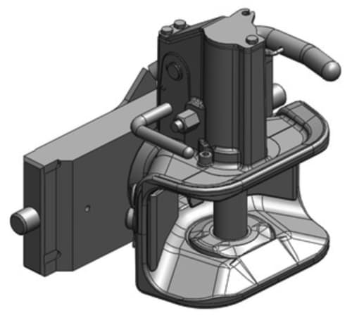 Hengerfeste - Clevis type Standard med adapter