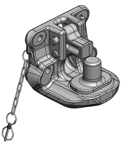 Komponenter og spesialløsninger Hengerkobling flens