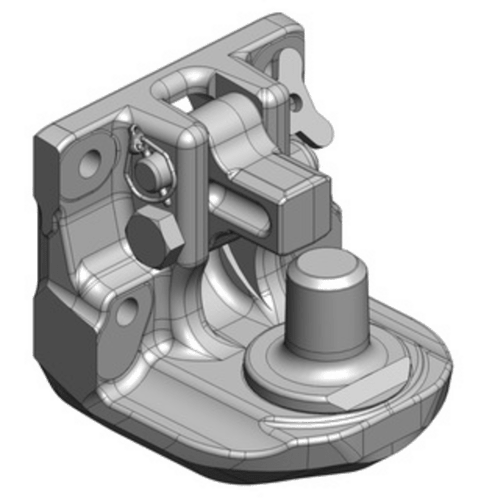 Komponenter og spesialløsninger Hengerkobling flens