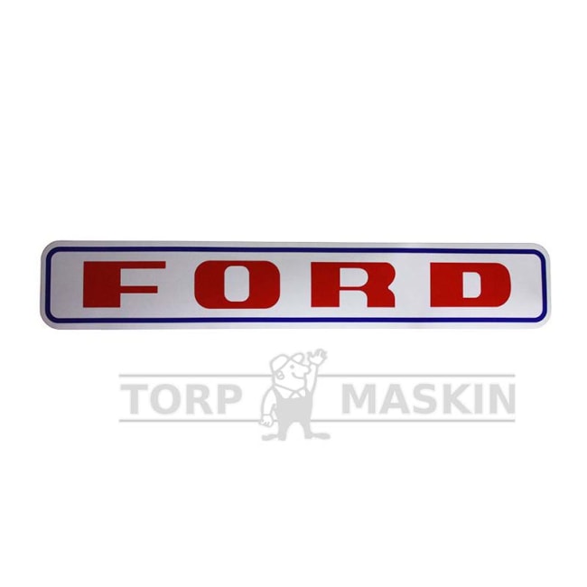 Emblem front tak fordhytte