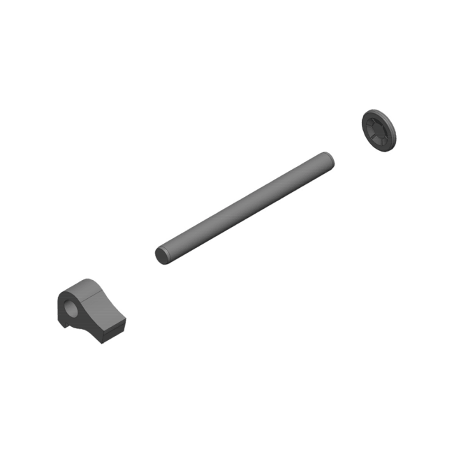Tilhengerkobling - reservedeler Latch set