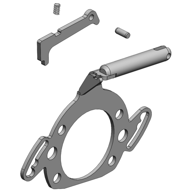 Tilhengerkobling - reservedeler Actuating Handle Set