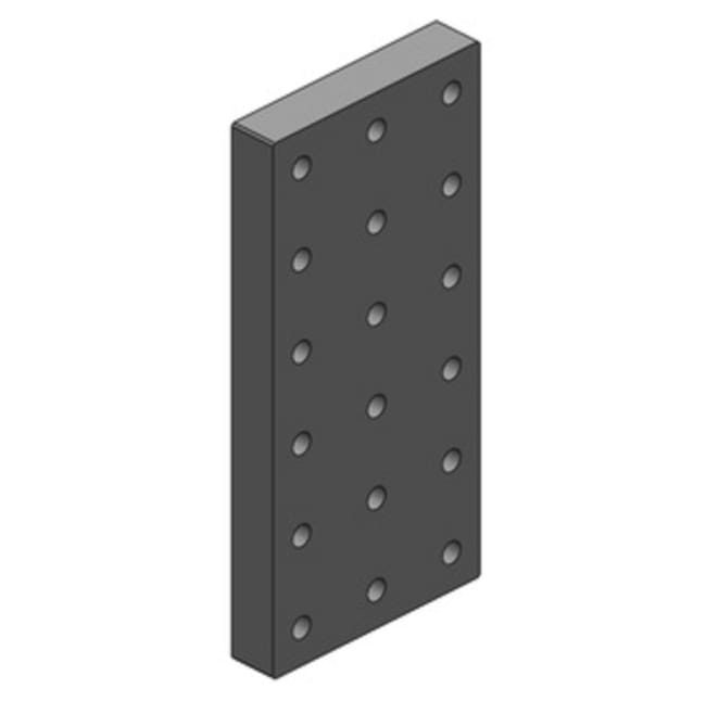 SVEISEPLATE HENGERDEL 145X145 4-POSISJONER