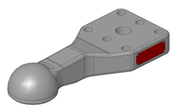 KULEKOBLING K80 HENGERDEL 130X115