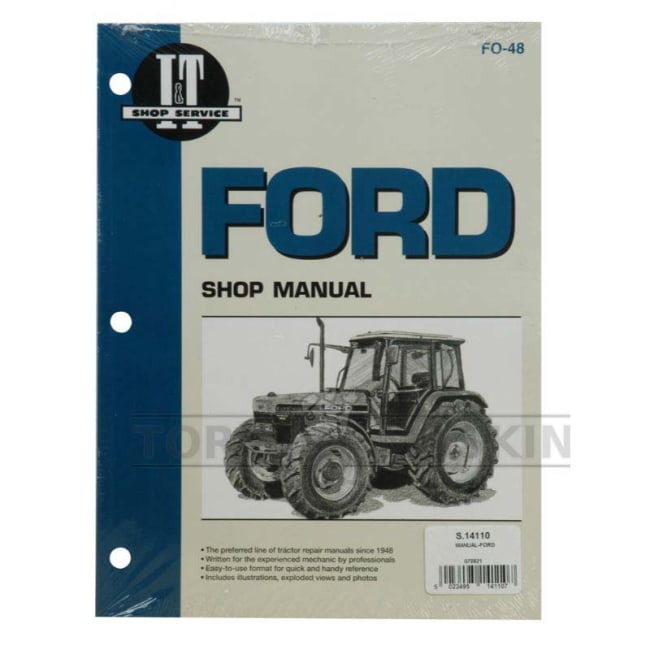 VERKSTEDHÅNDBOK FORD 40SER.